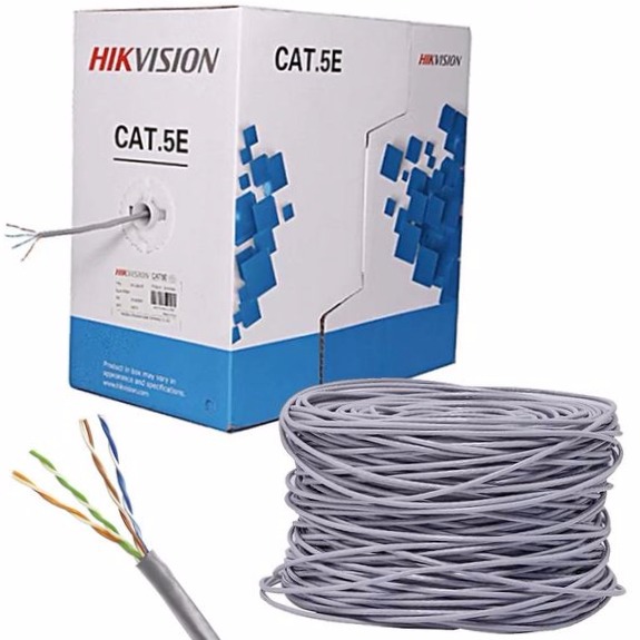 Cables coaxiales y conectores marca hikvision